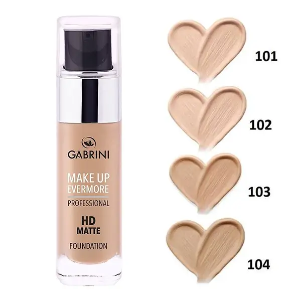 کرم پودر گابرینی شیشه ای مدل HD