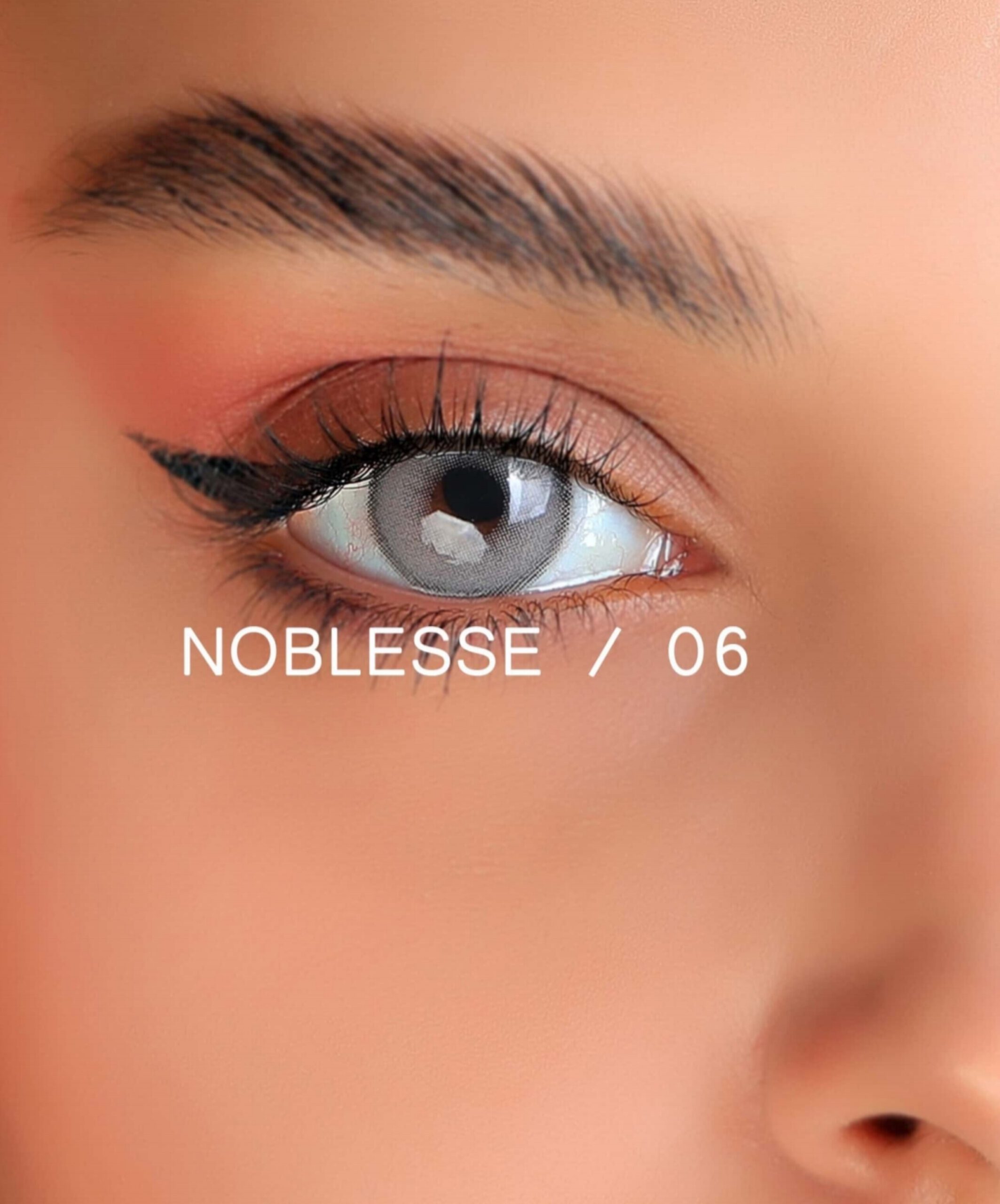 لنز رنگی فصلی نابلس Noblesse سری خاکستری