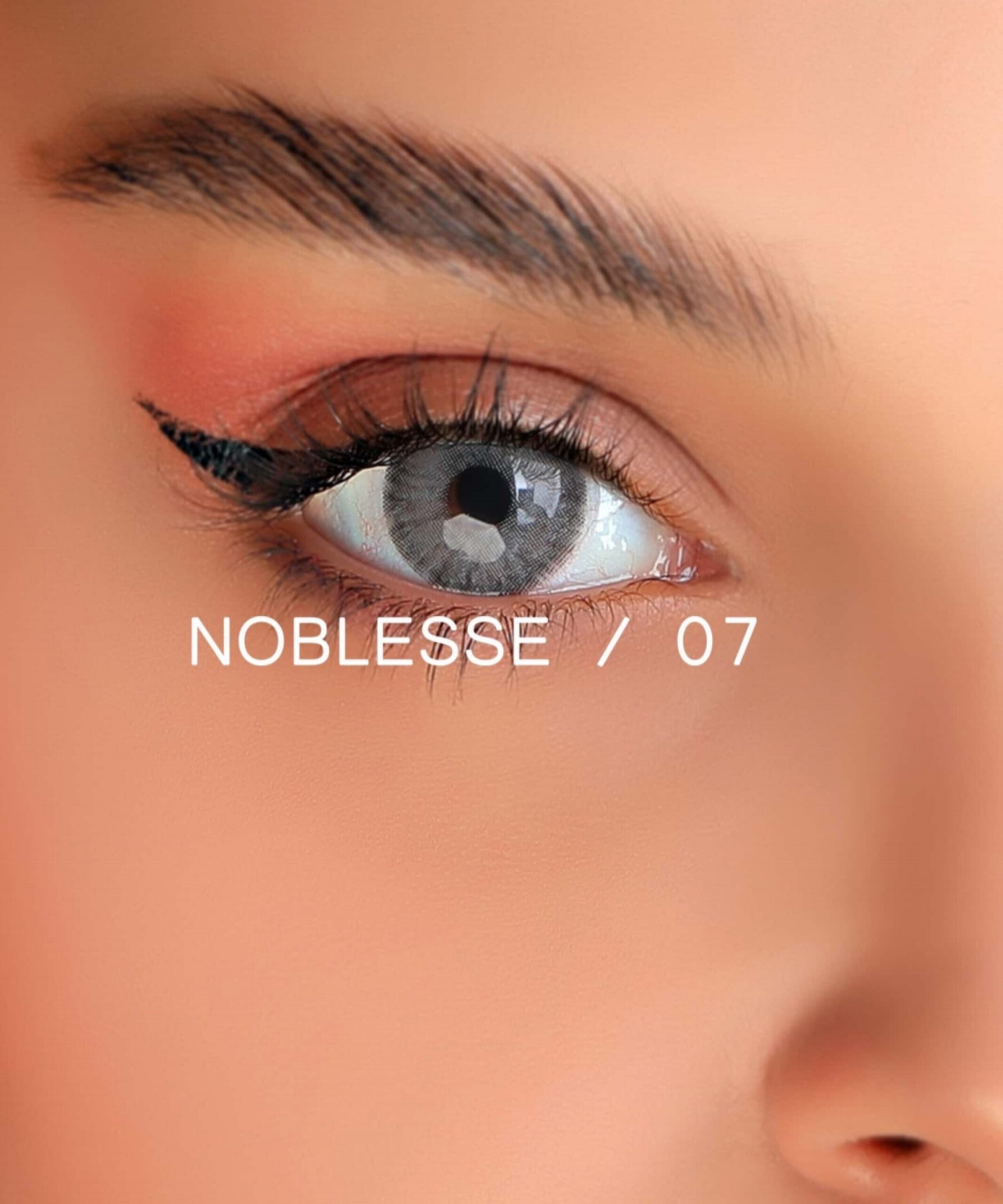 لنز رنگی فصلی نابلس Noblesse سری خاکستری