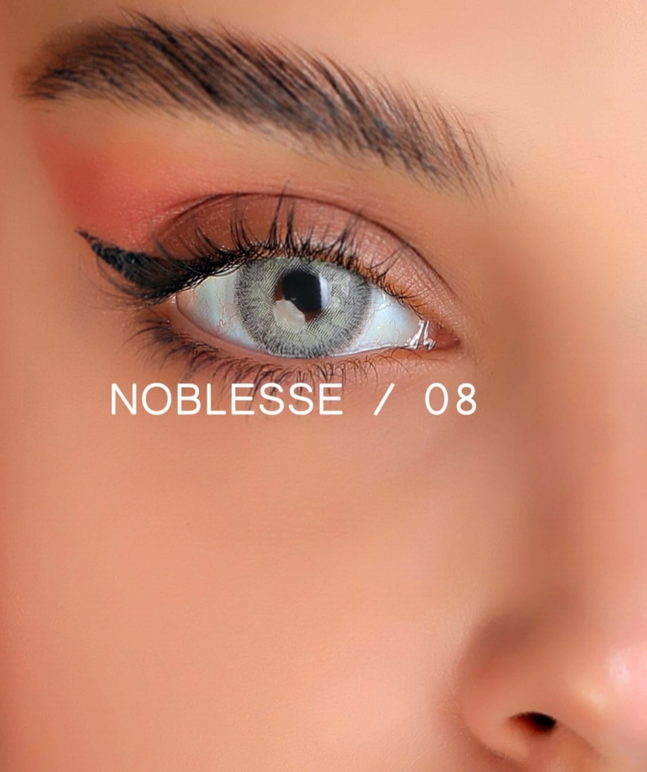 لنز رنگی فصلی نابلس Noblesse سری خاکستری