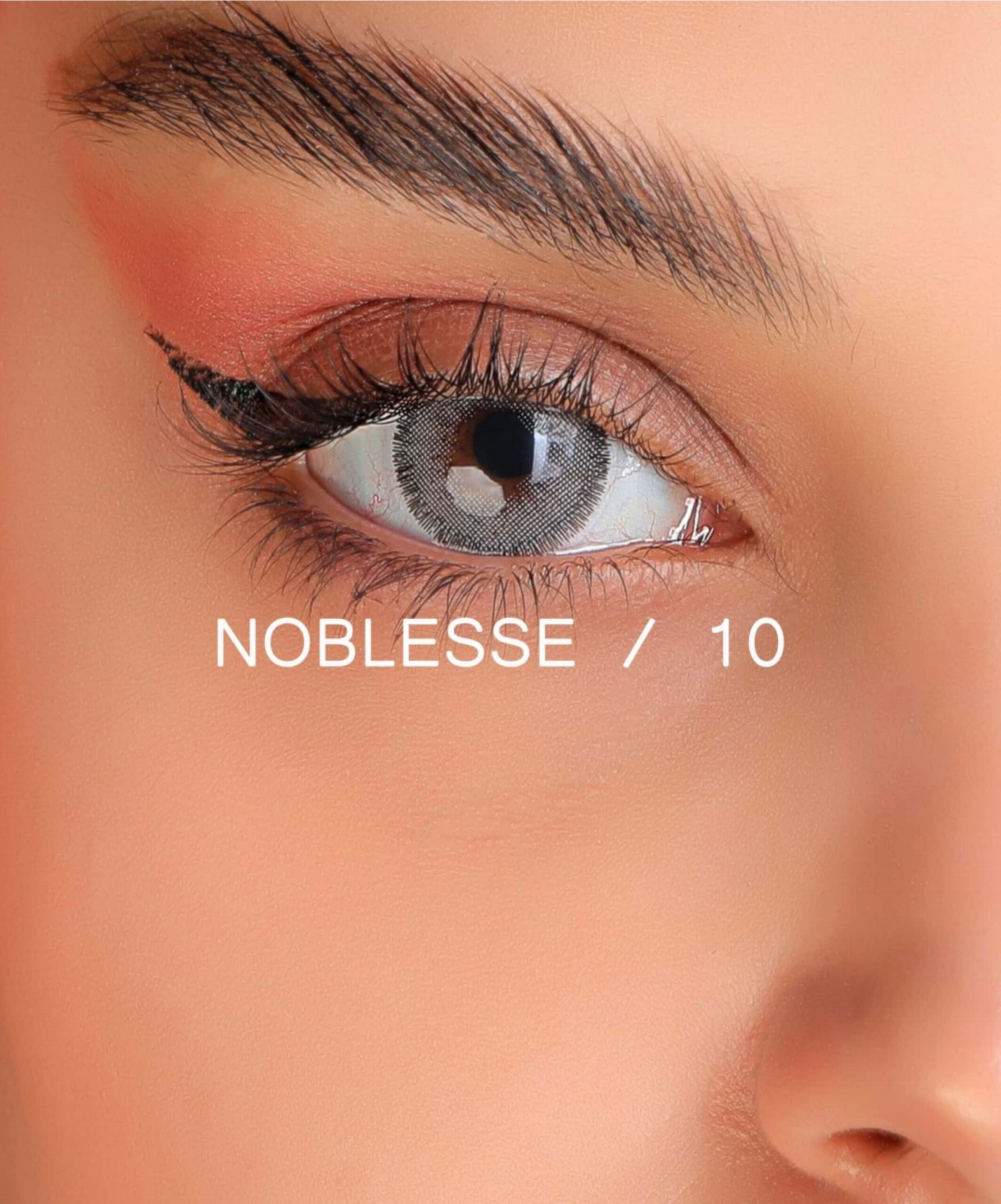 لنز رنگی فصلی نابلس Noblesse سری خاکستری
