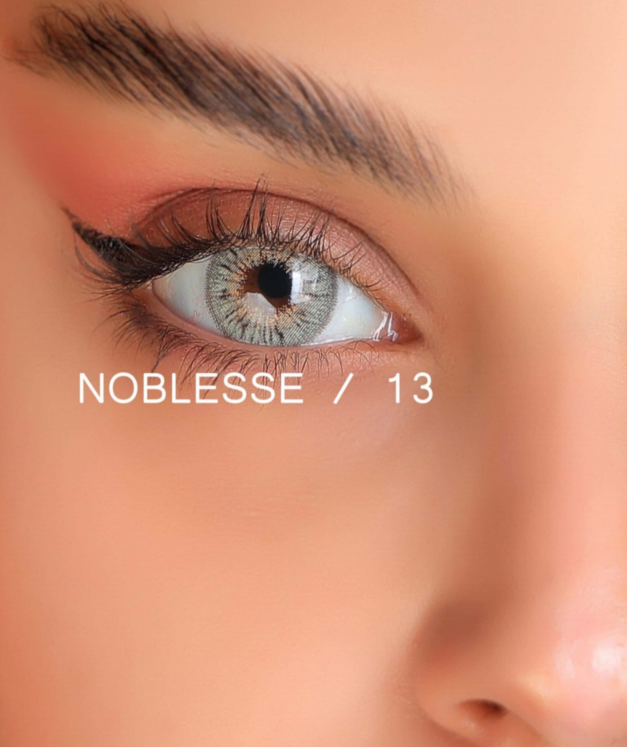 لنز رنگی فصلی نابلس Noblesse سری خاکستری