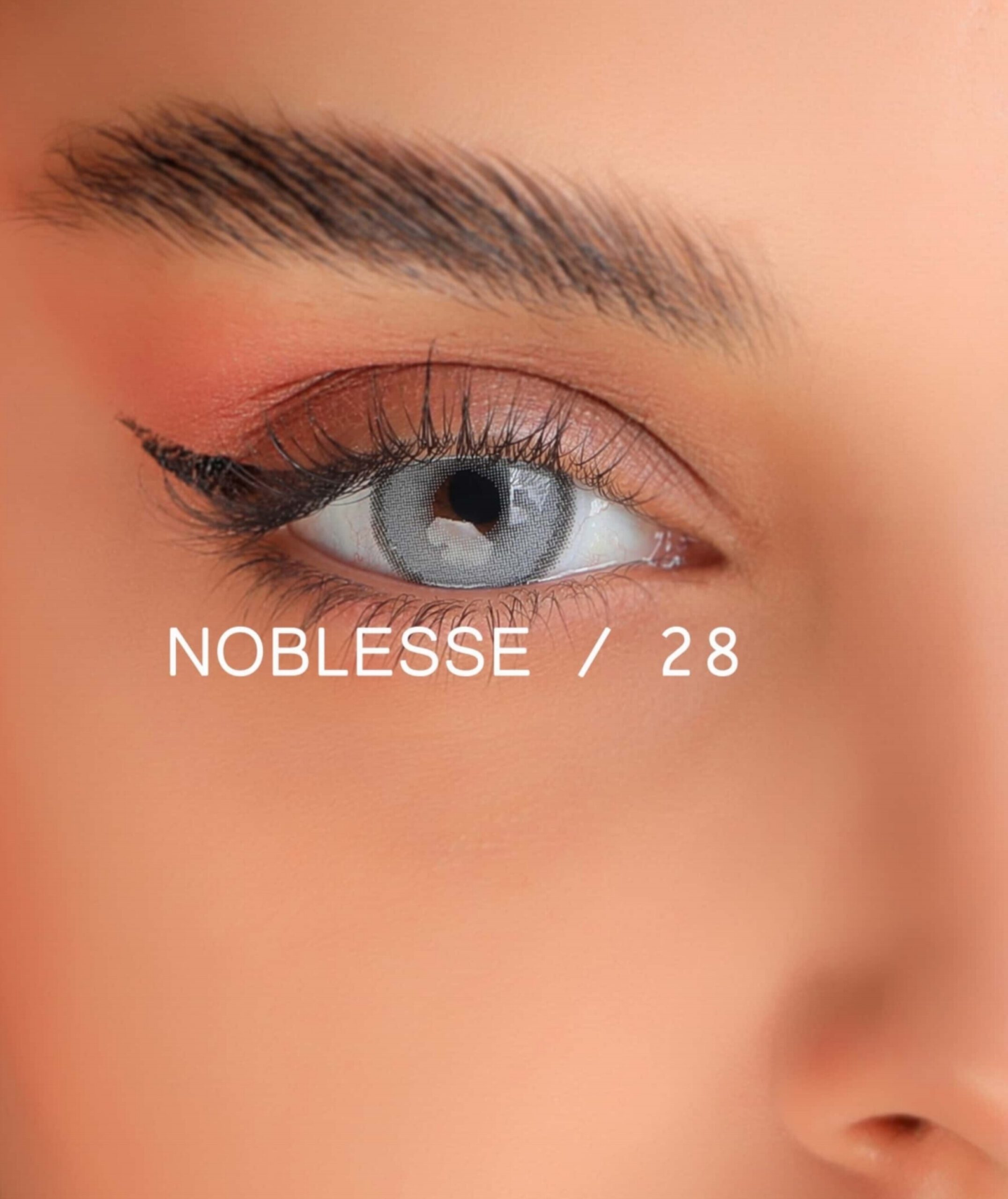 لنز رنگی فصلی نابلس Noblesse سری آبی